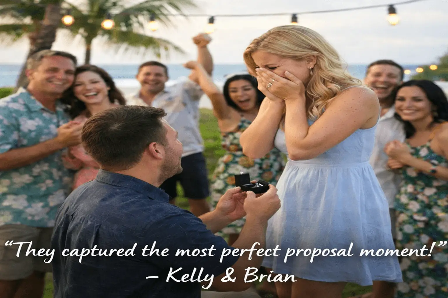 Kelly & Brian Proposal Photo