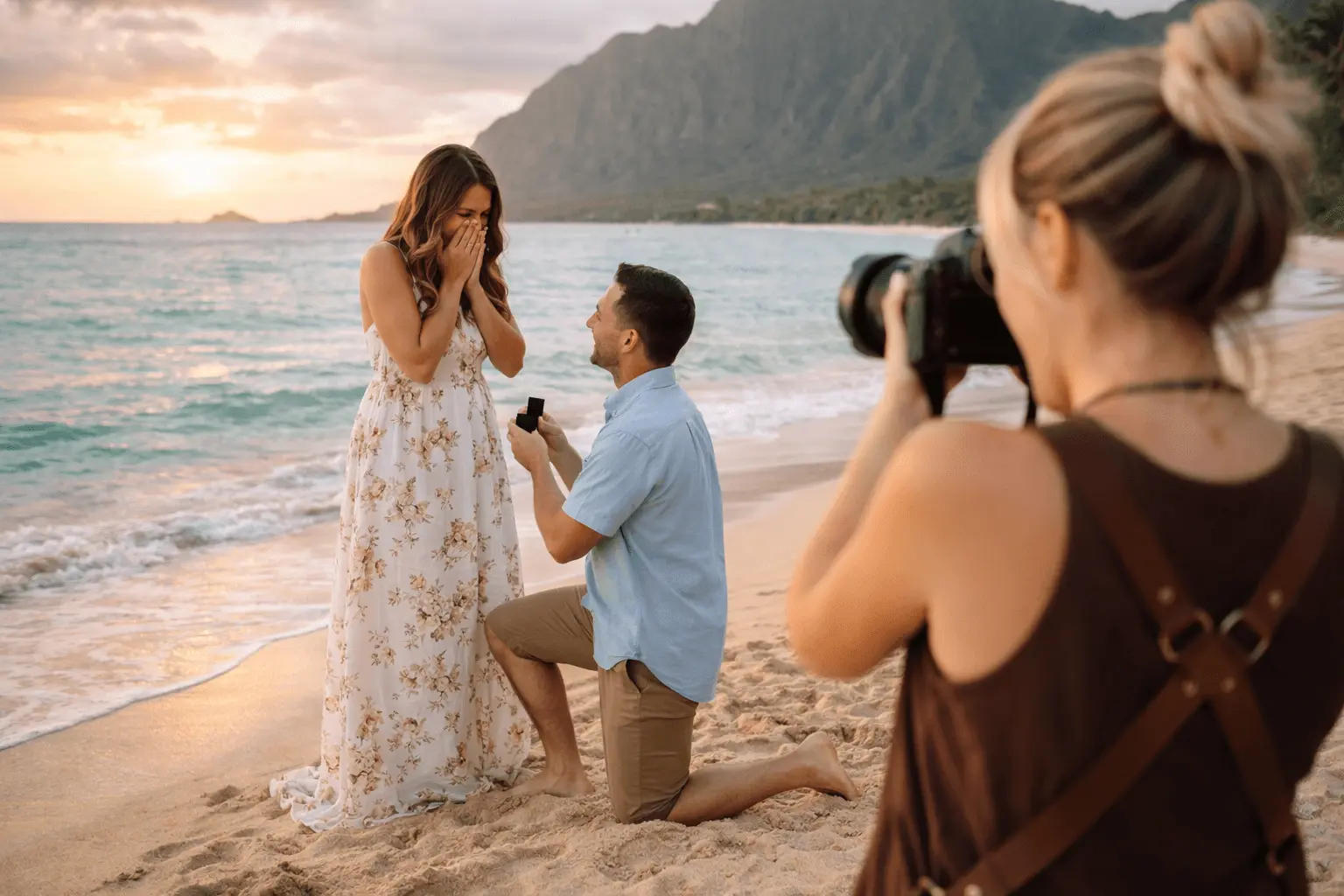 Proposal Photographer in Oahu