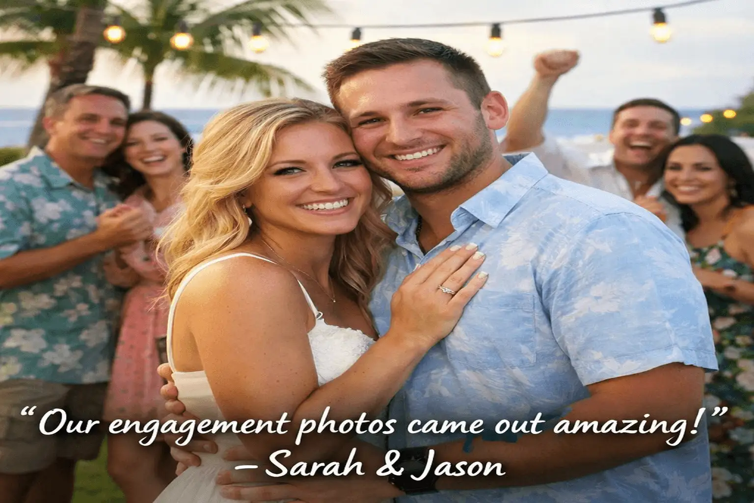 Sarah & Json Engagement Photo